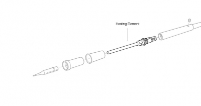 0393860 Resistenza 220V ricambio per SL2300 JBC