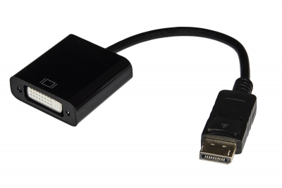 ADATTATORE DISPLAYPORT MASCHIO A DVI-I FEMMINA 24+5