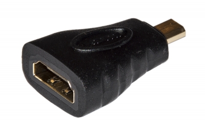 ADATTATORE HDMI FEMMINA A MICRO D HDMI MASCHIO