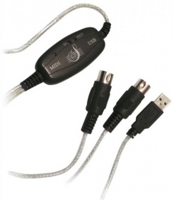 ADATTATORE USB PER DISPOSITIVI E TASTIERE MIDI