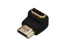 Adattatore video HDMI Maschio/Femmina angolo 90°