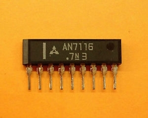 AN7116 Amplificatore audio 1W SIL - 9