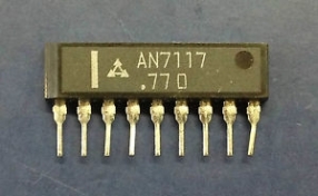 AN7117 Amplificatore audio 1W SIL - 9