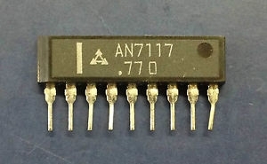 AN7117 Amplificatore audio 1W SIL - 9