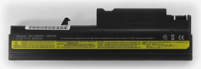 Batteria compatibile. 6 celle - 10.8 / 11.1 V - 4400 mAh - 48 Wh - colore NERO - peso 320 grammi circa - dimensioni STANDARD.