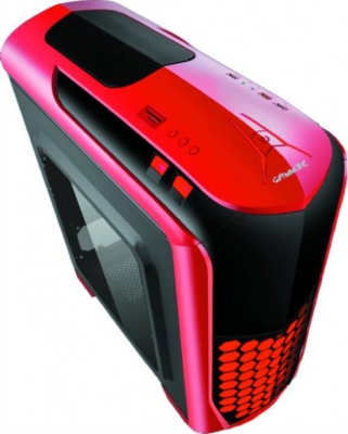 CASE ATX SHIELD ROSSO, 3 FAN DA 12CM, AUDIO HD