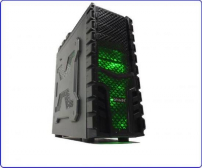 CASE GAME ATX X-MACHINE USB 3,0, 3 VENTOLE DA 12CM CON LUCE VERDE