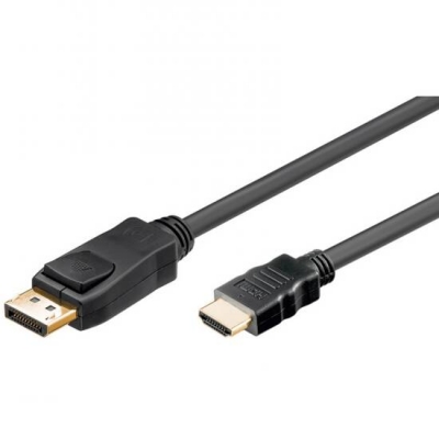 CAVO ADATTATORE DISPLAYPORT CONNETTORI DP 1.2 - HDMI 4K MT. 3