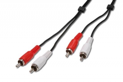 CAVO AUDIO VIDEO 2 X RCA MASCHIO/MASCHIO MT 2,5