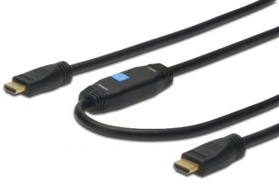 CAVO CON AMPLIFICATORE FULL HD HDMI 1.4 3D HIGH SPEED WITH ETHERNET MT 10