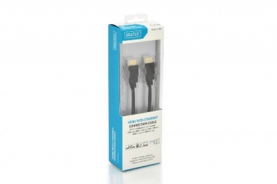 CAVO HDMI 3D CON ETHERNET DOPPIA SCHERMATURA MT. 5 IN CONFEZIONE DA ESPOSITORE