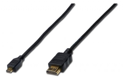 CAVO HDMI HIGH SPEED WITH ETHERNET CONNETTORI MICRO HDMI D MASCHIO/ HDMI A MASCHIO MT. 1