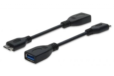 CAVO OTG USB 3.0 CM 20 DOPPIA SCHERMATURA