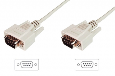 CAVO PROLUNGA PER MODEM- MOUSE ECC. PIN-TO-PIN (MODEM CABLE) 9 POLI MASCHIO/MASCHIO MT.3 (AK 174 3M)