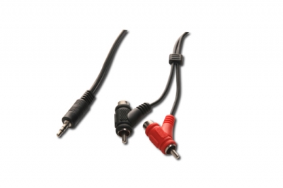 CAVO SDOPPIATORE STEREO CON CONNETTORE RCA CON BYPASS MT 1.5