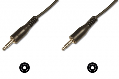 CAVO STEREO JACK 3.5 MM. PROLUNGA SCHEDA AUDIO PER CUFFIE/CASSE MASCHIO/MASCHIO MT.2,5