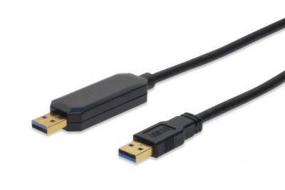 CAVO TRASFERIMENTO DATI USB 3.0 TRA DUE PC WINDOWS/MAC