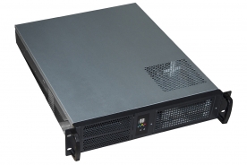 CHASSIS PER SERVER INSTALLAZIONE 19 2 UNITA' CON 2 ALLOGGIAMENTI 5,25 + 6 DA 3,5 NERO