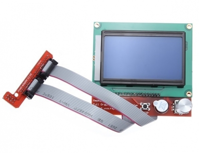 Controller LCD  Grafico per Stampante 3D RAMPS 1.4