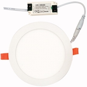 Faretto tondo LED 18W da incasso bianco naturale 120°