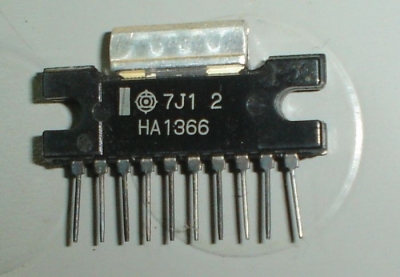 HA1366 Amplificatore audio 5,5W SILP - 10