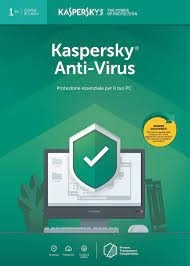 KASPERSKY ANTI VIRUS 2019 1 USER