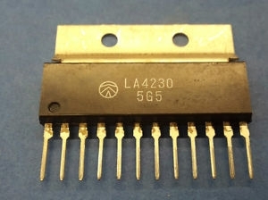 LA4230 Amplificatore audio 6W SIL - 12