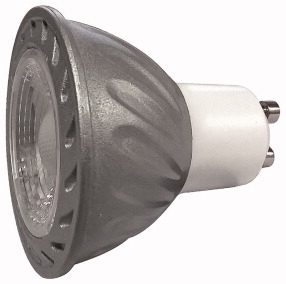 Lampada LED GU10 5W bianco caldo 30°