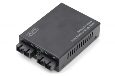 MEDIA CONVERTER FAST ETHERNET SINGLEMODE/MULTIMODE CONNETTORI SC/SC DIGITUS