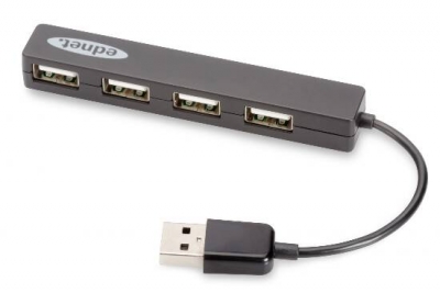 MINI HUB USB 2.0 4 PORTE