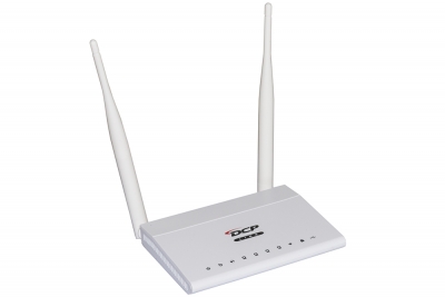 MODEM ROUTER 300 MBPS 2 ANTENNE CON 4+1 PORTE RJ45 ADSL2+ E PORTA USB