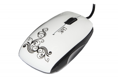 MOUSE OTTICO USB 3 TASTI BIANCO