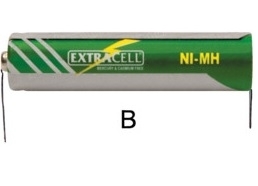 NI-MH 18670 1,2V 4500mA LAMELLE