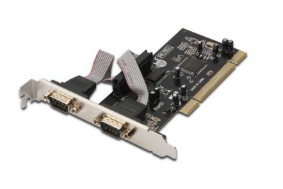 SCHEDA AGGIUNTIVA INTERFACCIA SERIALE PCI 9 POLI MASCHIO 2 PORTE