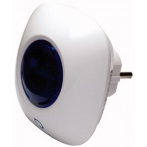 Sirena wireless da interno da presa 220Volt  luce strobo