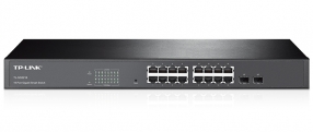 SMART SWITCH JETSTREAM GIGABIT 16 PORTE POE CON 2 SLOT SFP