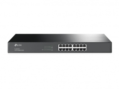 SWITCH 16 PORTE GIGABIT 10/100/1000M  RJ45 1U 19 PER RACK