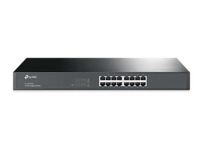 SWITCH 16 PORTE GIGABIT 10/100/1000M  RJ45 1U 19 PER RACK