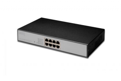 SWITCH 8 PORTE FAST ETHERNET CON 4 PORTE PoE