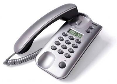 TELEFONO BISTANDARD DA TAVOLO E PARETE - SMALL SILVER